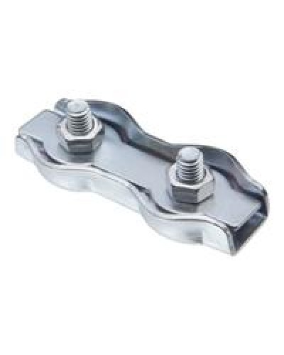 Соединитель (зажим) для троса двойной (Duplex) 4 мм DKC CM623004 в Москве Трос и аксессуары Pintop.ru