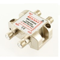 Делитель телевизионный ТВх3 под F разъём 5-2500 МГц "СПУТНИК" (10шт/уп) REXANT 05-6202