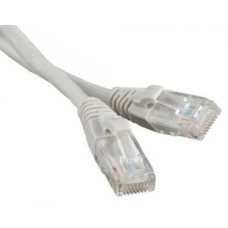 Патч-корд RJ45 - RJ45, 4 пары, UTP, категория 5е, 7 м, серый, LSZH LANMASTER LAN-PC45/U5E-7.0-GY