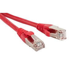 Патч-корд экранированный Hyperline PC-LPM-STP-RJ45-RJ45-C5e-15M-LSZH-RD