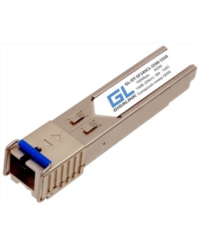Модуль SFP Gigalink GL-OT-SF14SC1-1550-1310-I в Москве Модули SFP/XFP/GBIC Pintop.ru