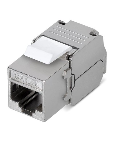 Модуль Keystone Jack RJ-45(8P8C), FTP экранированный, CAT 5e, тип 180 град., самозажимной REXANT PRO 02-0071 в Москве Модули Keystone Pintop.ru