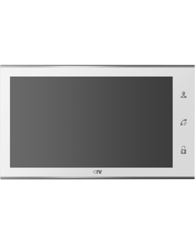 Монитор видеодомофона CTV-M4105AHD (белый) в Москве Абонентские видеоустройства Pintop.ru