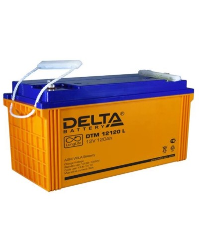 Аккумулятор свинцово-кислотный Delta DTM 12120 L в Москве Электротехническое оборудование Pintop.ru