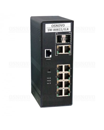 PoE коммутатор уличный промышленный OSNOVO SW-80822/ILR в Москве Коммутаторы Pintop.ru
