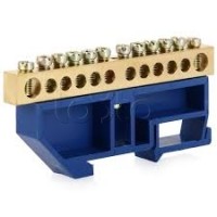 Шина нулевая с DIN-изолятором ШНИ-6x9-10-Д-С IEK YNN10-69-10D-K07