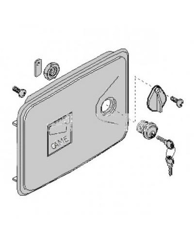 Дверца замка разблокировки FERNI Came 119RID136 в Москве Запчасти для шлагбаумов и автоматики Pintop.ru