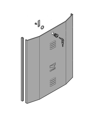 Дверца с замком BY-3500T Came 119RIY059 в Москве Запчасти для шлагбаумов и автоматики Pintop.ru