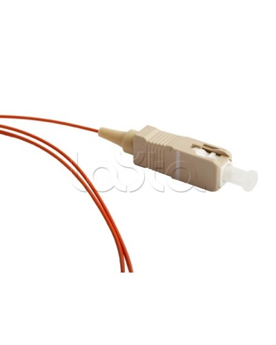 Пигтейл волоконно-оптический MM 62.5/125, SC, 1 м, LSZH Hyperline FPT-B9-62-SC/PR-1M-LSZH-OR (FPT9-62-SC-PC-1M) в Москве Пигтейлы Pintop.ru